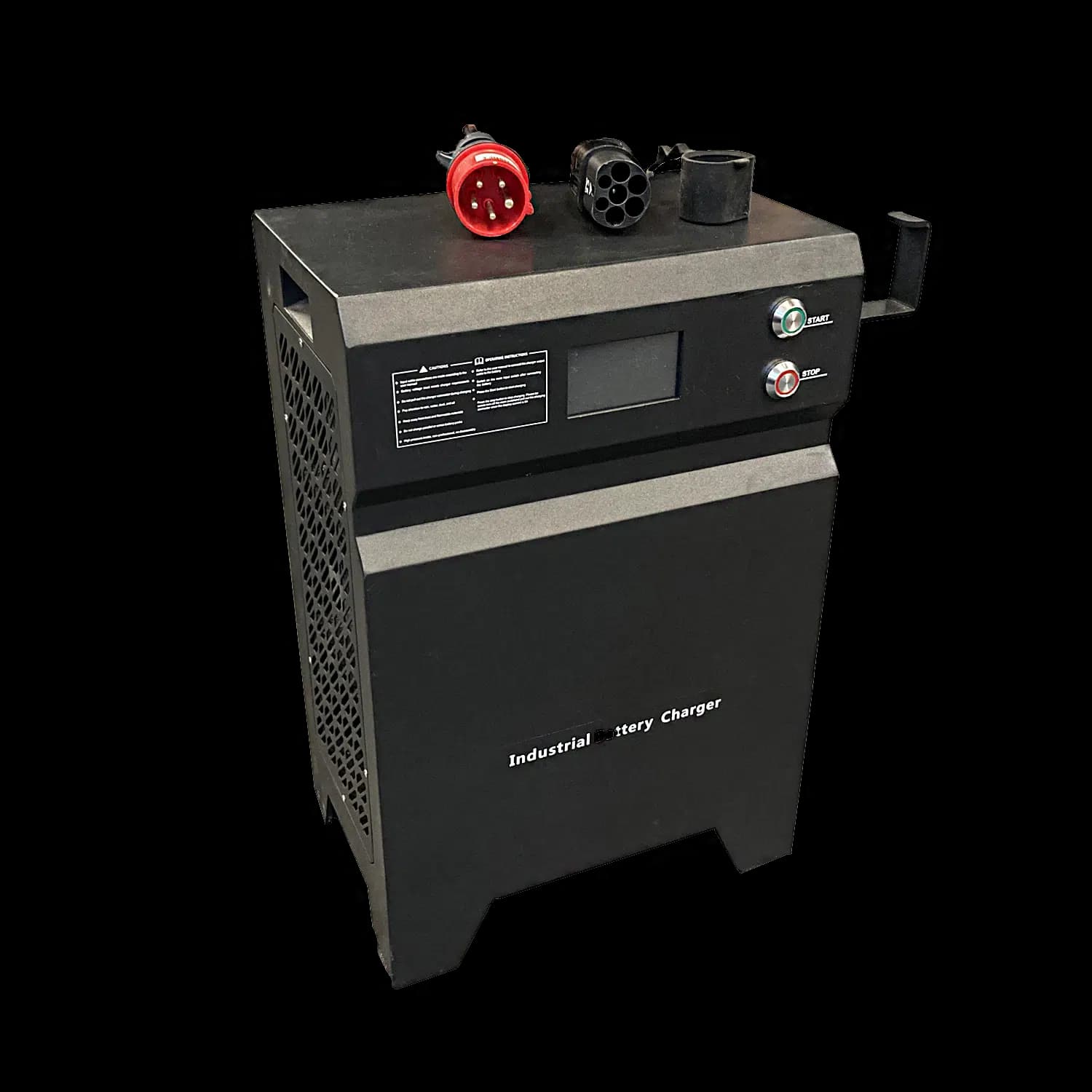 Fast charger for electric tractor